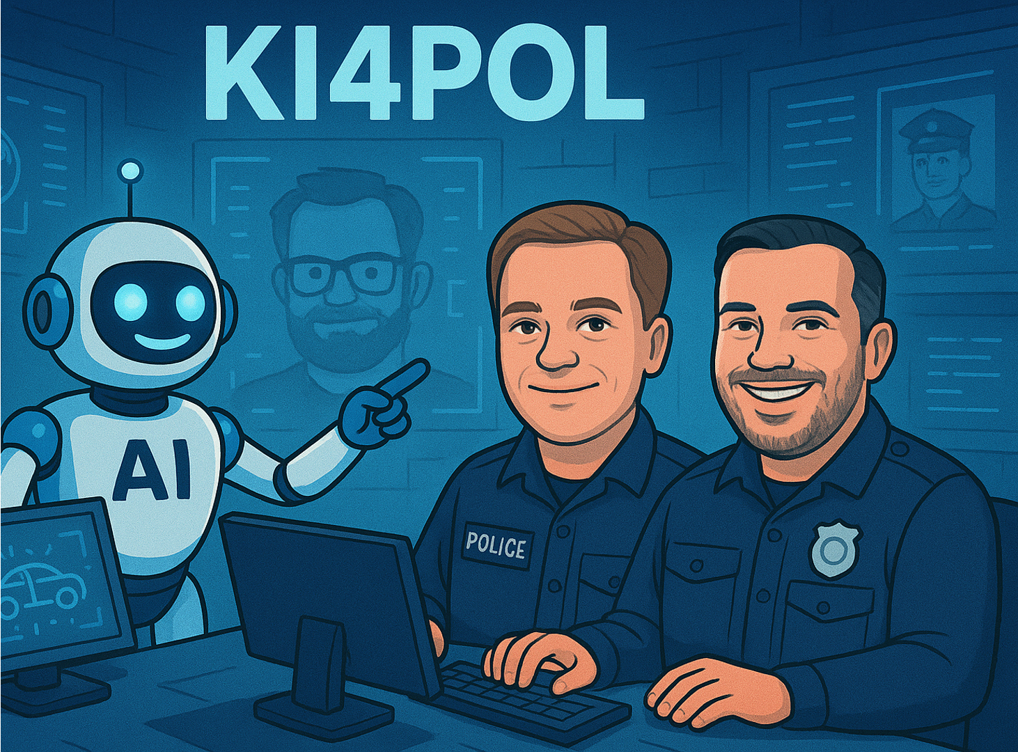 Forschungsprojekt KI4POL - KI-Verfahren bei der Polizei